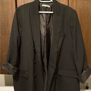 Dex Black Blazer Jacket